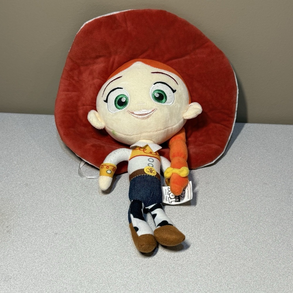 Disney Pixar Jessie Toy Story Soft Plush Doll yodeling cowgirl ‎ Disney Store